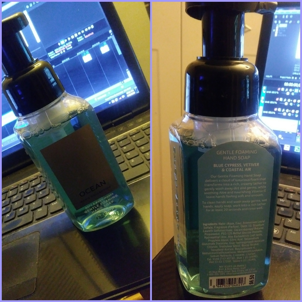 🌟RARE🌟 Ocean MensGentle Foaming Hand Soap - Picture 3 of 3
